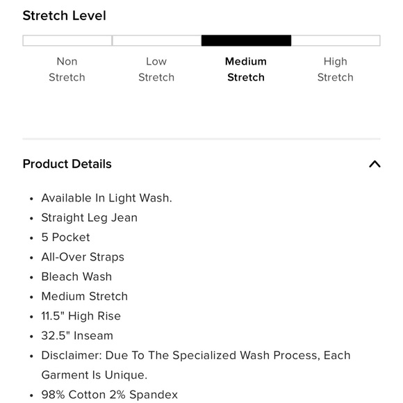 Fashion Nova Strappy Jeans size 9 - Picture 3 of 4